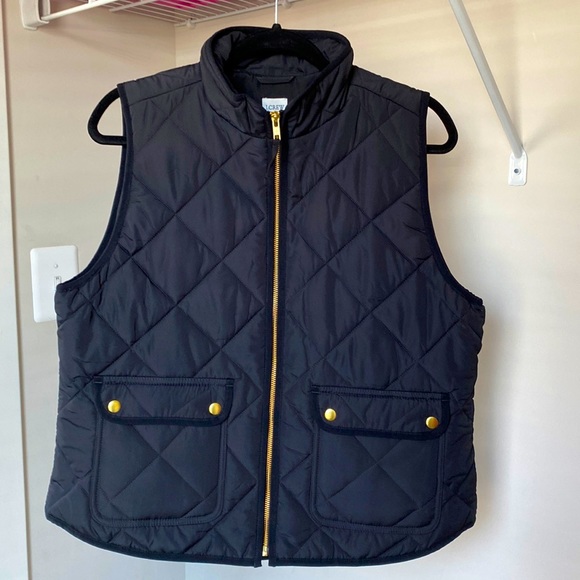 J. Crew Jackets & Blazers - NWT J Crew Black Puffer Vest